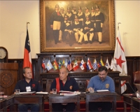 Reunión internacional en academia de Bomberos de Guayaquil