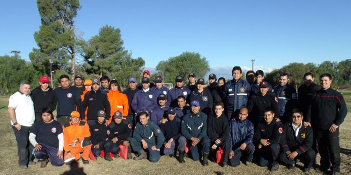 Curso de Socorrismo Nivel 1 de la Academia Nacional de Bomberos en  la Federación Catamarca