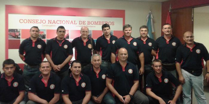 Bomberos argentinos se capacitan en Italia