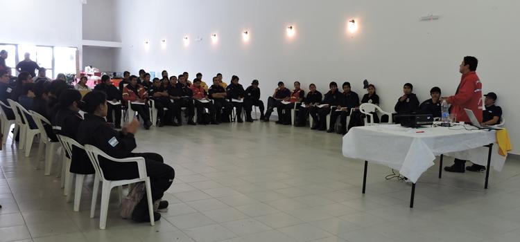 Curso de Seguridad del Bombero en Federación  Jujuy el 24 de Mayo