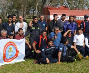 Capacitación del Departamento de Incendios Estructurales en Corrientes