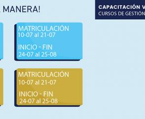 Seguimos sumando Capacitación: llegaron los Cursos Operativos Virtuales