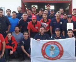 Bomberos Voluntarios de Catamarca se capacitaron en Rescate Vehicular