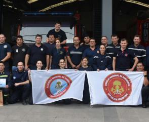 Capacitación dictada por instructores franceses en La Pampa