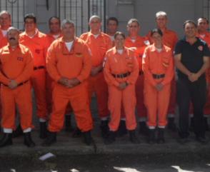 Una nueva capacitación del Departamento Seguridad del Bombero