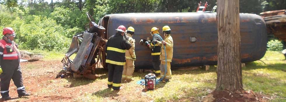 Capacitación de Rescate Vehicular en Misiones