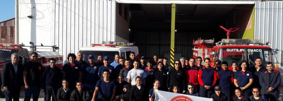 Bomberos de Chaco se capacitaron en Psicología de la Emergencia