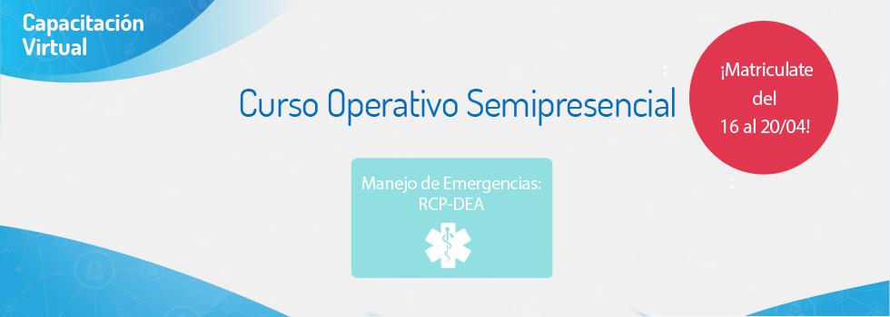 Capacitación Virtual: capacitate en Manejo de Emergencias