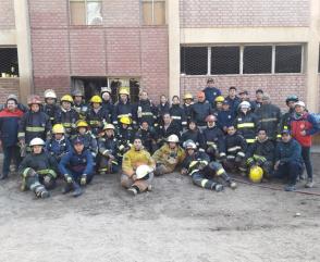 Capacitación del Departamento de Incendios Estructurales en Catamarca