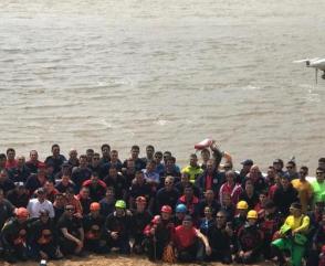 Jornadas Internacionales: más de 150 bomberos voluntarios se formaron en Rescate Acuático