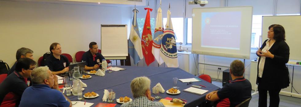 Continuamos trabajando en la profesionalización del bombero voluntario