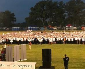 Más de 2000 futuros bomberos llegaron a Oncativo para el 15º Encuentro Nacional de Cadetes