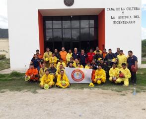 Capacitación del Departamento de Incendios Forestales en Catamarca