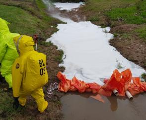 Bomberos Voluntarios de Entre Ríos se capacitaron en Materiales Peligrosos