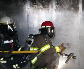 Jornada de trabajo entre Incendios Estructurales y Centros de Entrenamiento