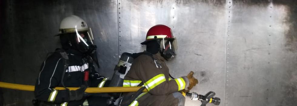 Jornada de trabajo entre Incendios Estructurales y Centros de Entrenamiento