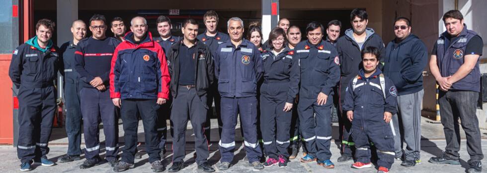 Capacitación para los Bomberos de Chubut