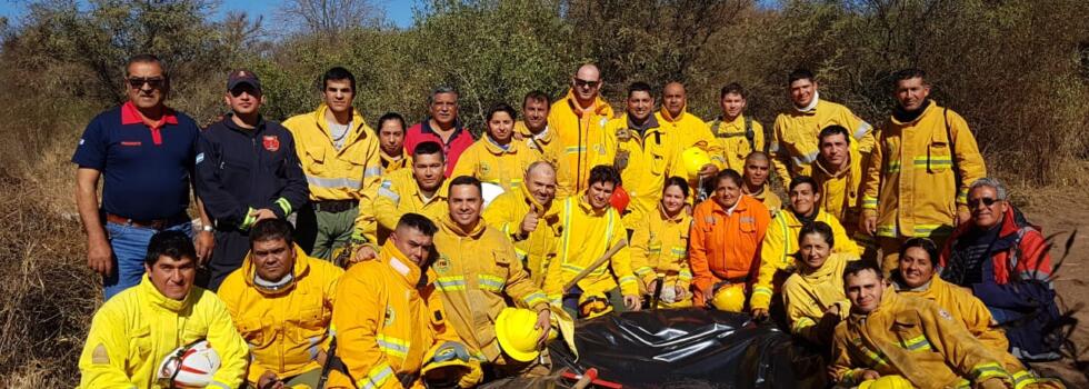 Capacitación en Incendios Forestales para Bomberos de Tucumán