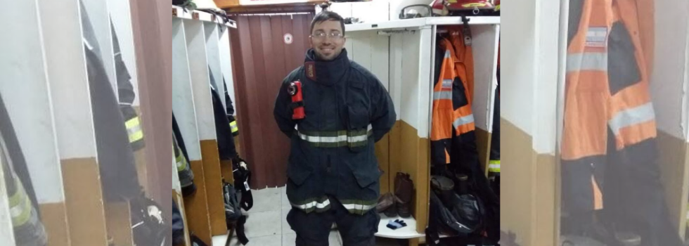 Un bombero de Chubut obtuvo una beca de estudios