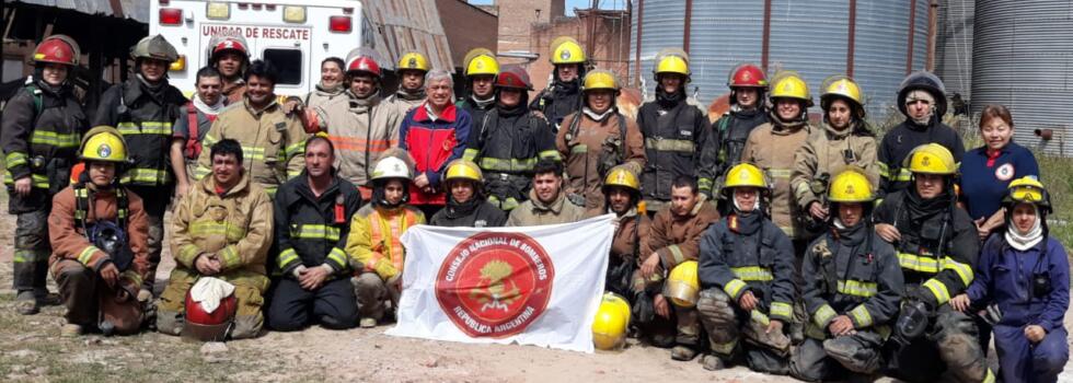 Incendios Estructurales para bomberos de Chaco