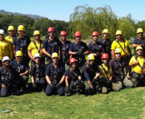 Capacitación en Rescate con cuerdas