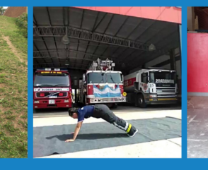 Bomberos de Argentina en Corremos Por la Vida