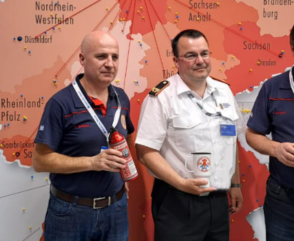Agenda de trabajo con Bomberos de Alemania