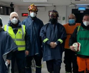 La ANB participó como observadora de un ejercicio de las brigadas USAR de Chile