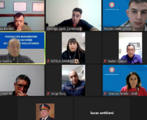 Reunión de Departamentos por actividades en el Encuentro de Cadetes