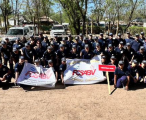Desfile de cierre del Encuentro Nacional de Cadetes