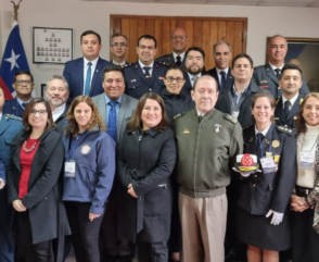 La ANB participa del Intercambio técnico de Academias de Bomberos del Cono Sur