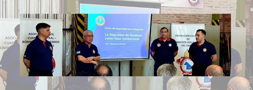 Curso de Seguridad del Bombero en Chaco