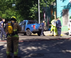 Intervención en Barracas por un escape de Amoníaco