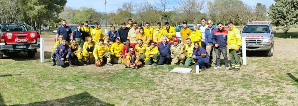 Curso de Incendio Forestales en La Pampa