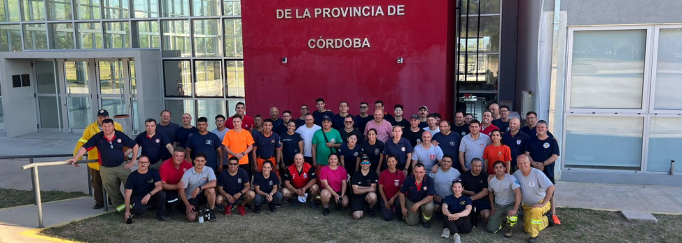 Jornada del proceso de Acreditación de Bombero Forestal