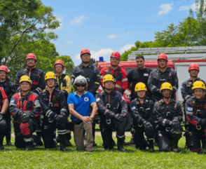 Rescate con cuerdas en 03 de junio